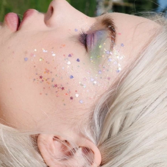 🌟🧚‍♀️PARTY Lavender Stardust Glitter Gel Pot NWT - Picture 5 of 8